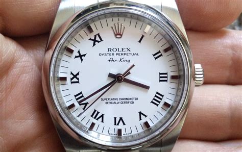 rolex oyster perpetual 114200 white dial|rolex air king 114200 review.